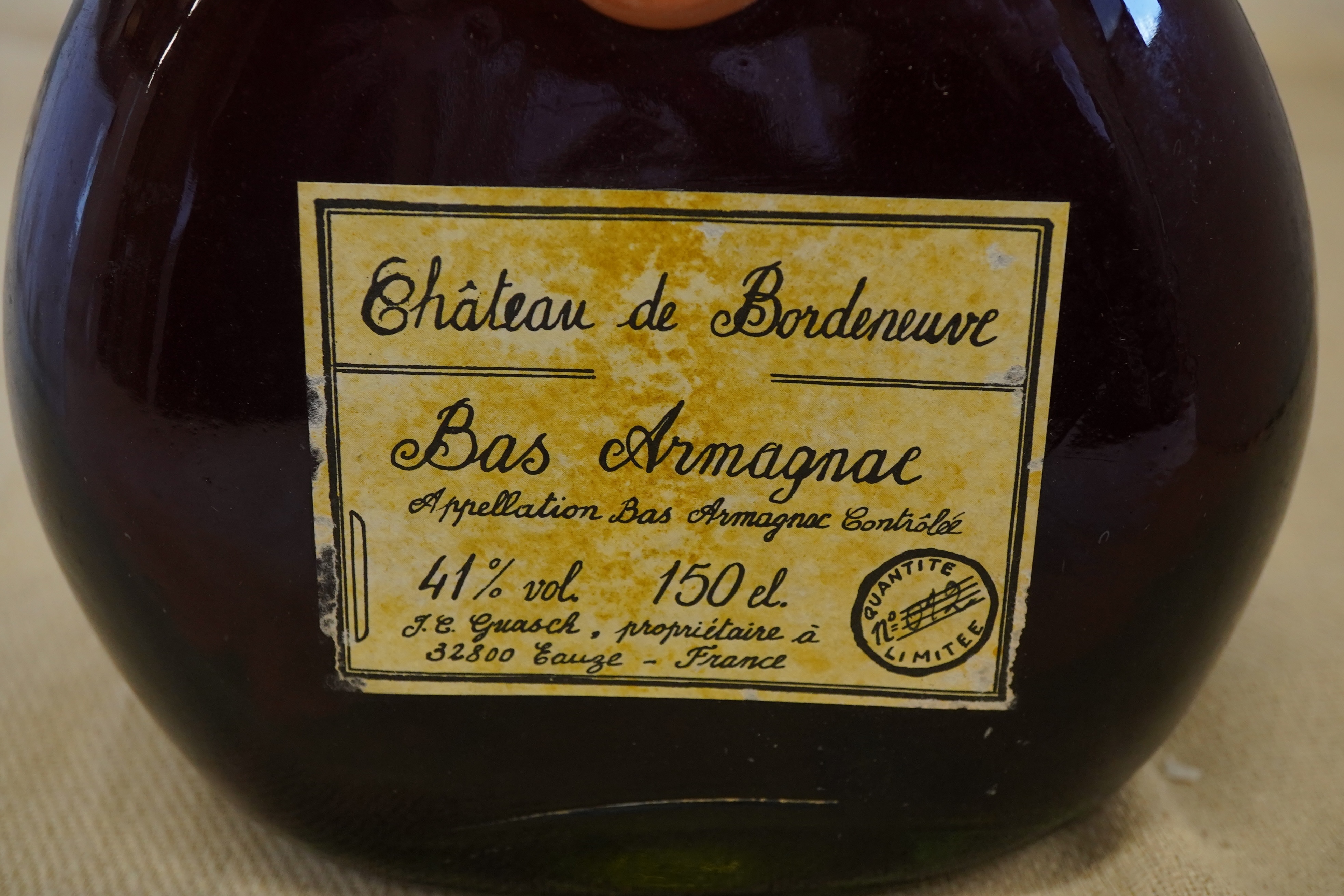 Armagnac: Château de Bordeneuve, Bas Armagnac, NV